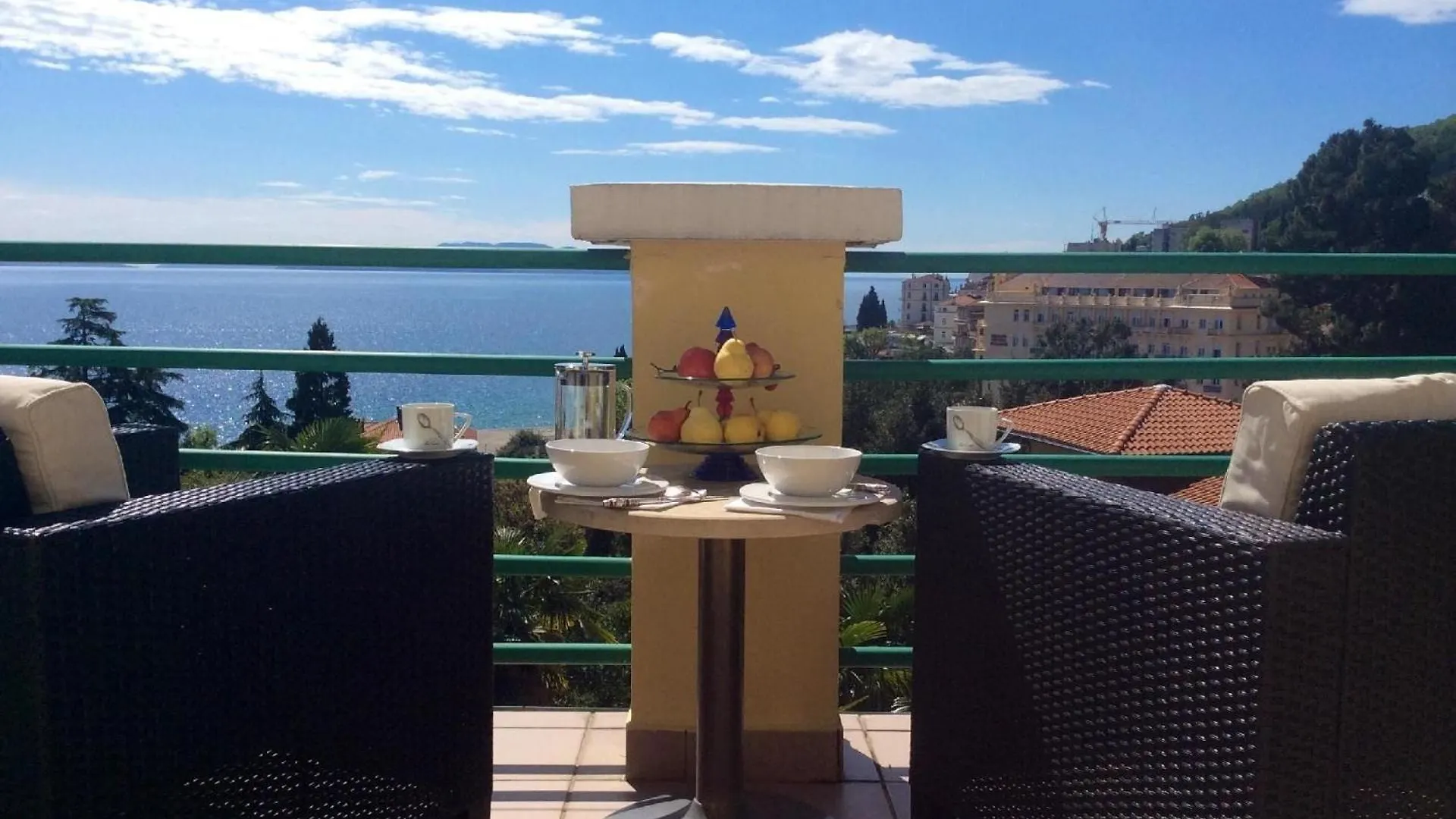 Ferienwohnung In Einer Villa Mit Terrasse Und Meerblick Opatija